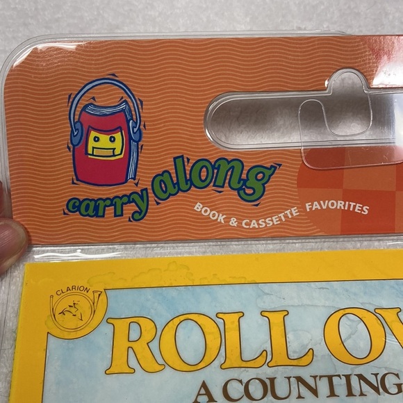 NWT vintage carry along book & cassette “rollover” a counting song - Picture 2 of 6